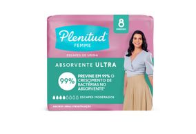 Absorvente Ultra Plenitud Femme - 8 Unidades