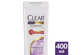 Shampoo Anticaspa Clear Women Hidratação Intensa 400 Ml