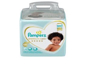 Fraldas Pampers Premium Care Xxg 56 Unidades