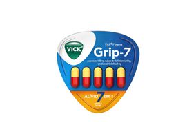 Vick Pyrena Grip-7 Combate Sintomas De Gripes E Resfriados 5 Cápsulas