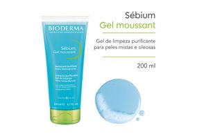 Bioderma Gel De Limpeza Sebium Moussant 200ml