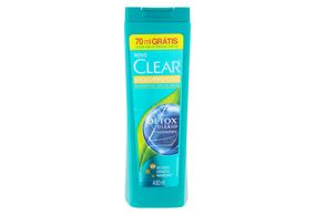 Shpampoo Anticaspa Clear Detox Diario Leve 400ml Pague 330ml