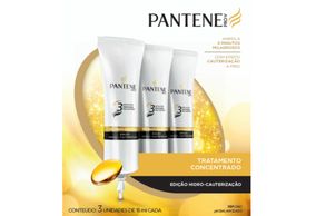 KIT AMPOLA PANTENE HIDRATAÇÃO PODEROSA 45ML