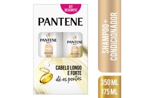 Kit Pantene Hidratação Shampoo Com 350ml + Condicionador Com 175ml