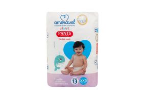 Fralda Amoravel Pants Tamanho Xxg Com 13 Unidades