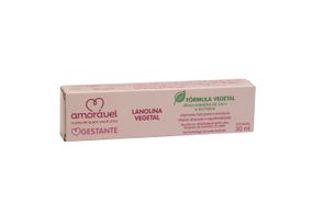 Creme Seio Amorável Gestante Lanolina Vegetal 30ml