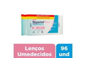 Lenço Umedecido Bepantol Baby Leve 96 Pague 80