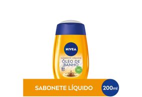 Sabonete Líquido Nivea Natural Oil  200ml