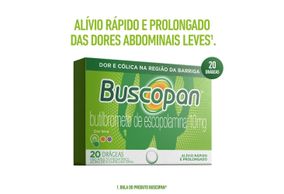 Buscopan Com 20 Drágeas Novo