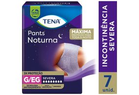 Roupa Íntima Tena Pants Noturna Unissex Tamanho G/Eg 7 Unidades