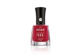 Esmalte Risque Diamond Gel Vinho Bordo 9,5ml