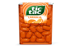 Pastilha Tic Tac Sabor Laranja Com 30 Unidades 14,5g