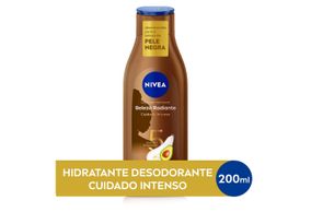 Hidratante Nivea Beleza Radiante Cuidado Intenso Para Pele Negra 200ml