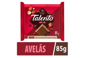 Chocolate Talento Garoto Avelãs 85g