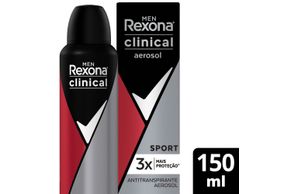 Antitranspirante Aerosol Rexona Sport 150ml