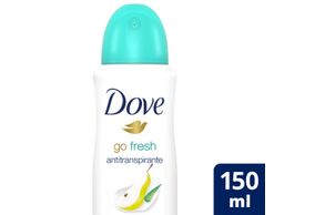 Desodorante Antitranspirante Aerosol Dove Go Fresh Pera E Aloe Vera 89g