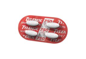 Tylenol 750mg Blister Com 4 Comprimidos