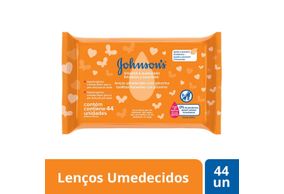 Lenços Umedecidos Johnsons Baby Limpeza E Suavidade 44un