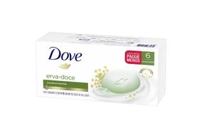 Sabonete Dove Erva Doce E Camomila 6x90g Preço Especial