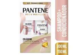 Shampoo Pantene Colageno 300ml + Condicionador 150ml