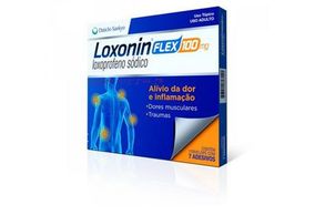 Loxonin Flex 100mg Com 7 Adesivos