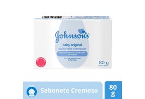 Sabonete Em Barra Johnsons Baby Original 80 G