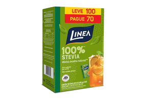 Adoçante Linea Stevia Pó Leve 100 Pague 70 Envelopes