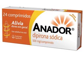 Analgésico Anador 500 mg 24 comprimidos