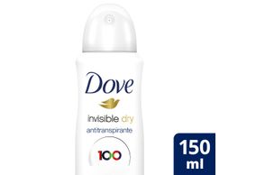 Desodorante Antitranspirante Aerosol Dove  Invisible Dry 150ml