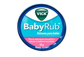 Vick Babyrub Balsamo Para Bebes 12g