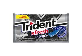 Goma De Mascar Trident Fresh Intense Com 8g