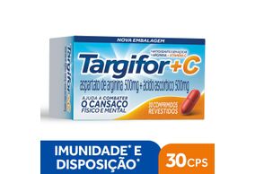 Targifor  Vitamina C Com Arginina Com 30 Comprimidos