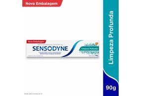 Sensodyne Limpeza Profunda Creme Dental Para Dentes Sensíveis 90g