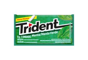 Goma Mascar Trident Menta 8g