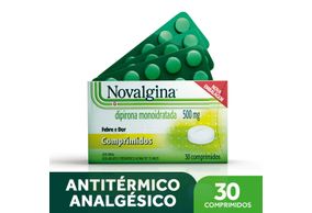 Novalgina 500mg 30 Comprimidos