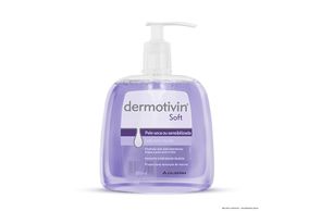 Dermotivin Soft Pele Seca Ou Sensibilizada Sabonete Líquido 300ml