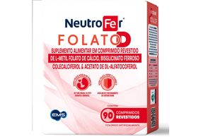 Neutrofer Folato D Com 90 Comprimidos