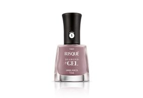 Esmalte Risque Diamond Gel Lavanda Francesa 9,5ml