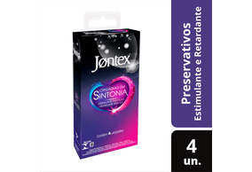 Preservativo Jontex Orgasmo Em Sintonia Com 4 Unidades