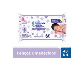 Lenços Umedecidos Johnsons Baby Hora Do Sono 48 Unidades