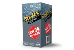 Preservativo Blowtex Lubrificado Leve 24 Pague 20