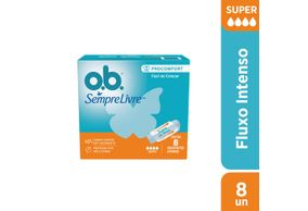 Absorvente Interno Ob Procomfort Super 8 Unidades