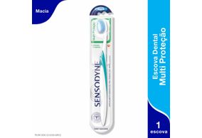 Escova De Dente Sensodyne Multi Proteção Macia Com 1 Unidade