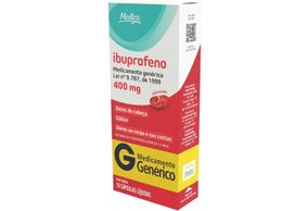 Ibuprofeno 400mg Com 10 Cápsulas Genérico Medley