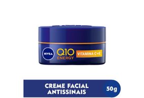 Creme Facial Nivea Revitalizante Q10 Energy Noturno 50g