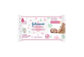 Lenços Umedecidos Johnsons Baby Extra Cuidado 48 Unidades