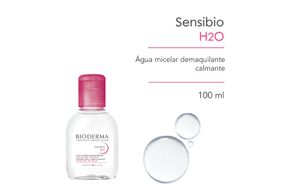 Bioderma Sensibio H2o Água Micelar Dermatológica Calmante Para Peles Normais A Sensíveis 100ml