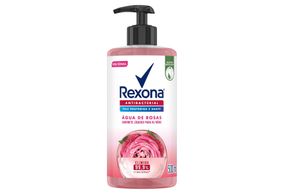 Sabonete Líquido Antibacterial Para As Mãos Água De Rosas Rexona Frasco 500ml