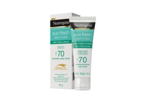 Protetor Solar Neutrogena Sun Fresh Oily Skin Sem Cor Fps70 40g