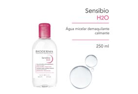 Bioderma Sensibio H2o Água Micelar Dermatológica Calmante Para Peles Normais A Sensíveis 250ml